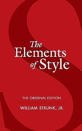 Elements of Style (Strunk - paperback)
