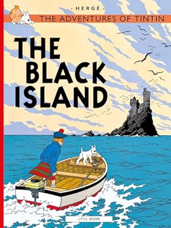 Tintin - The Black Island (Herge - paperback)