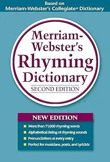 Merriam-Webster Rhyming Dictionary (mm pbk)