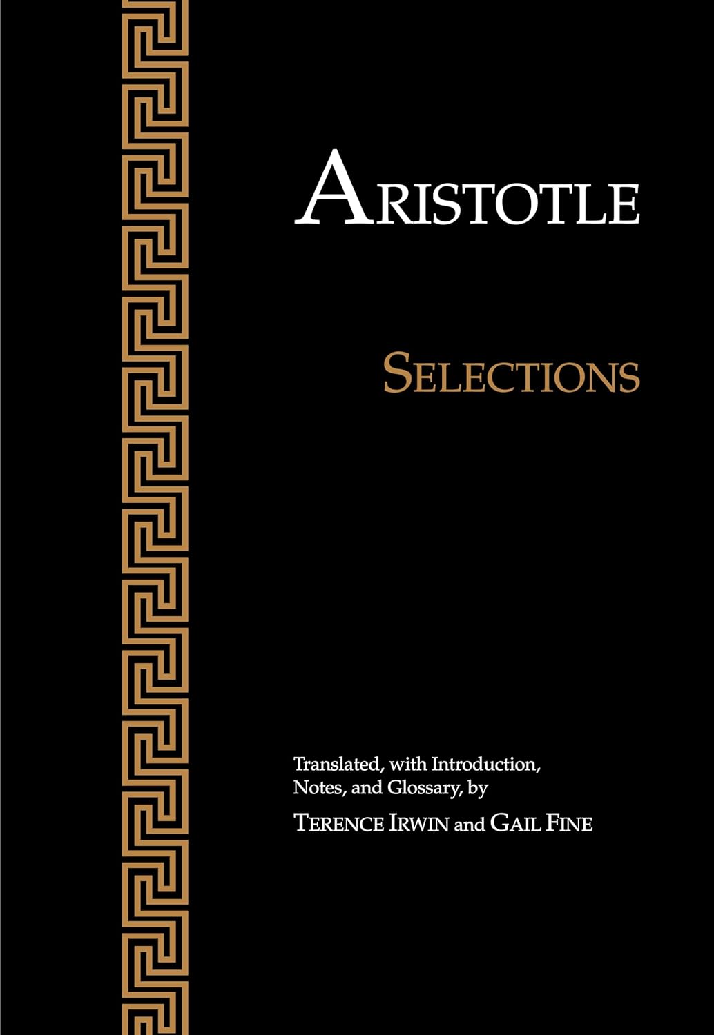 Aristotle: Selections (paperback)