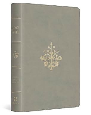 ESV Large Print Compact Bible (TruTone, Stone, Branch)