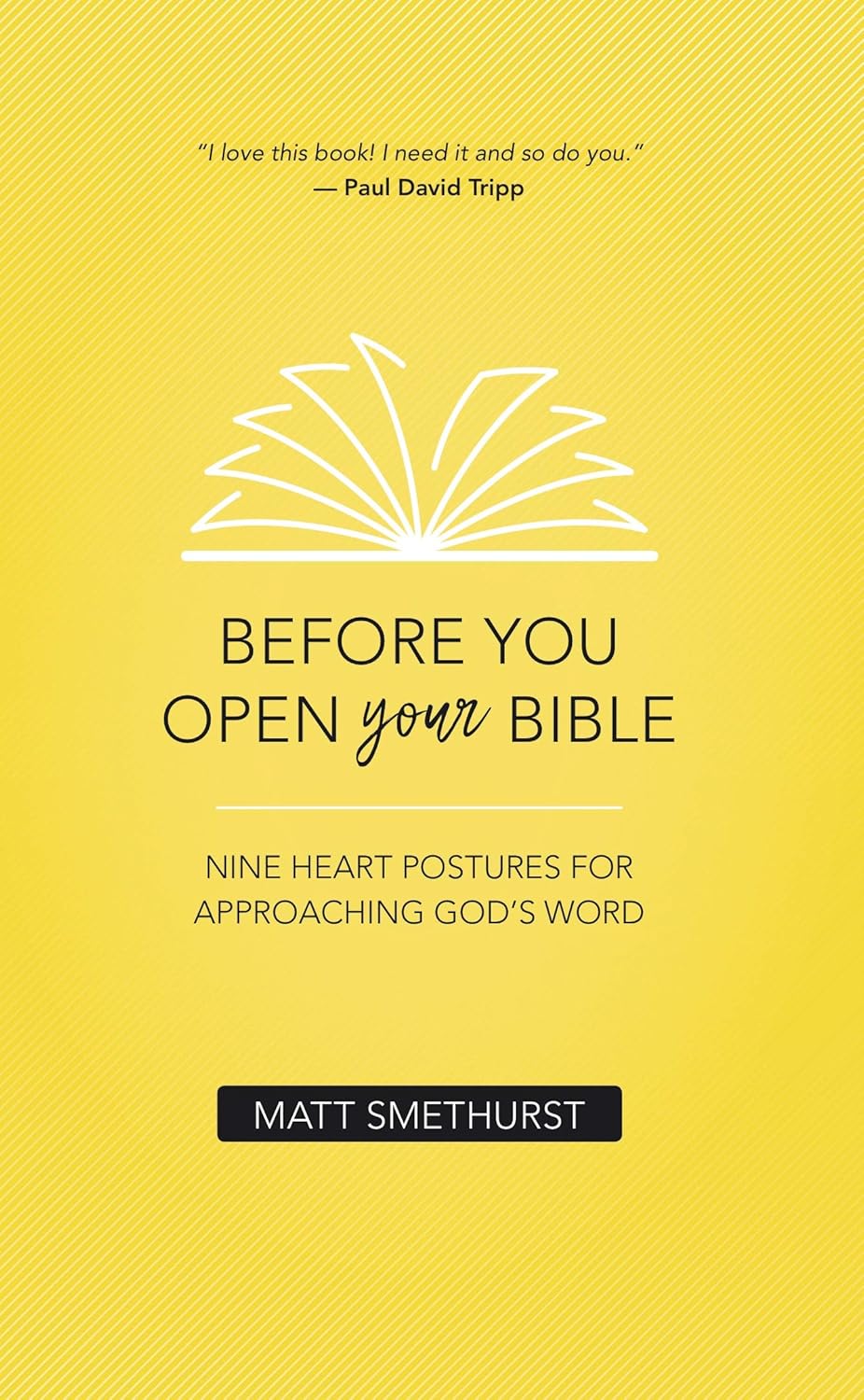 Before You Open Your Bible (Smethurst - paperback)