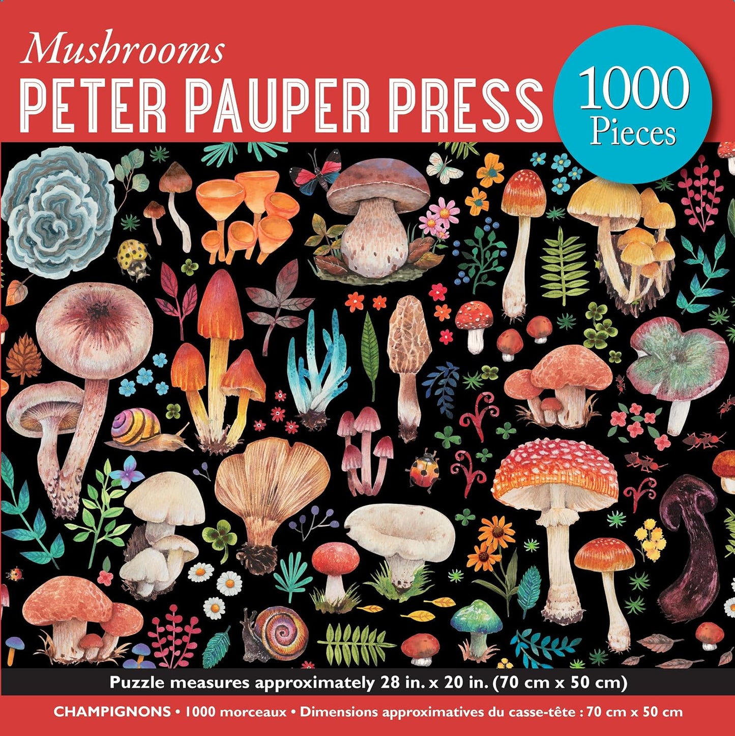 Mushrooms (Peter Pauper Press - puzzle)
