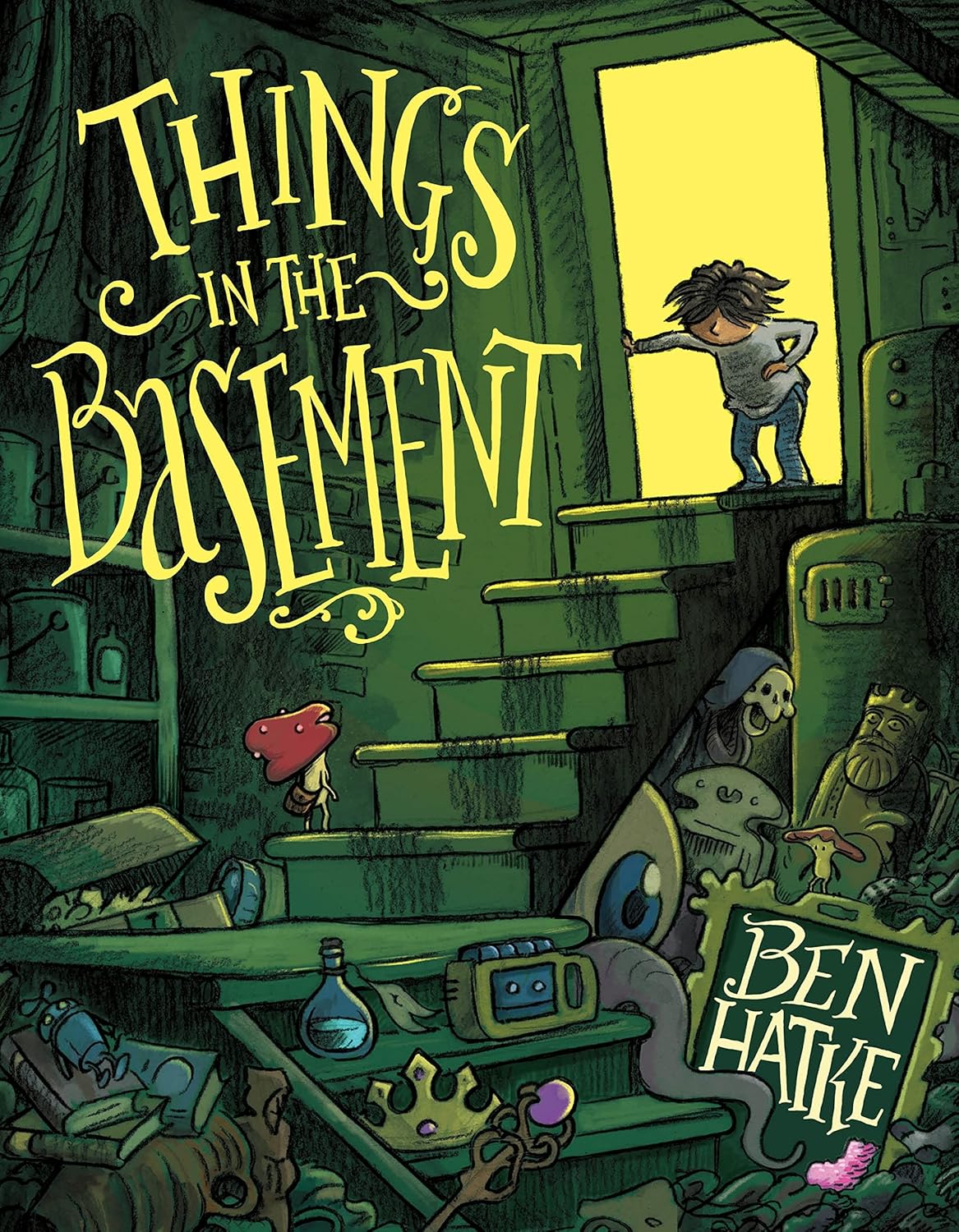 Things in the Basement (Hatke - paperback)