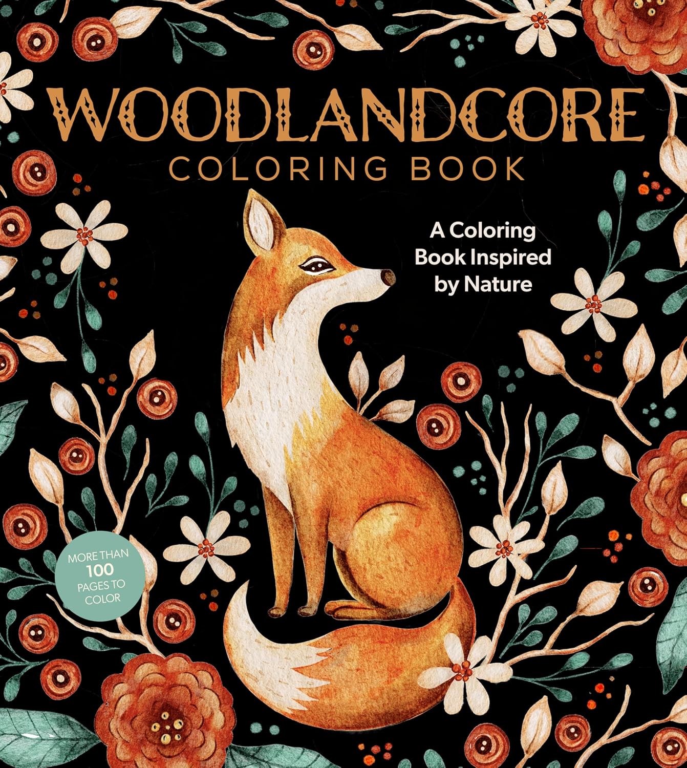 Woodlandcore Coloring Book (Chartwell paperback)