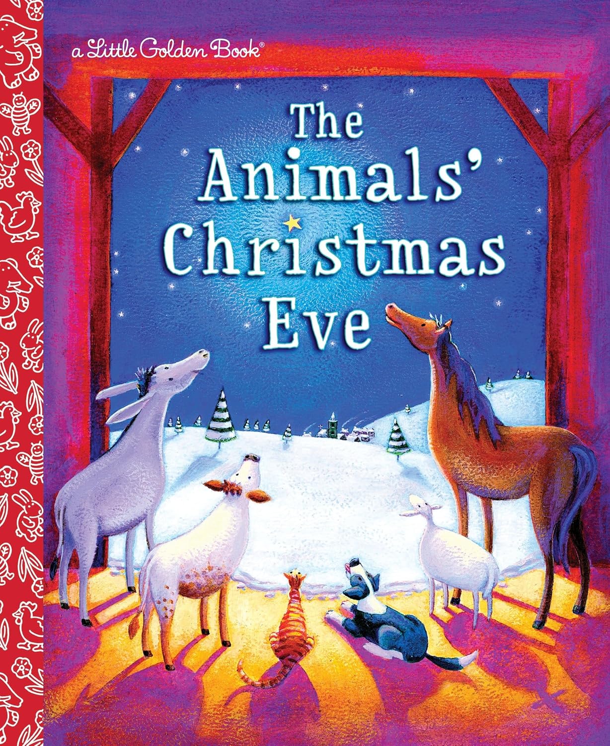 Animals Christmas Eve (Wiersum - Little Golden Book)