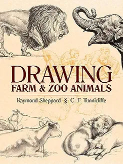 Drawing Farm & Zoo Animals (Sheppard - paperback)
