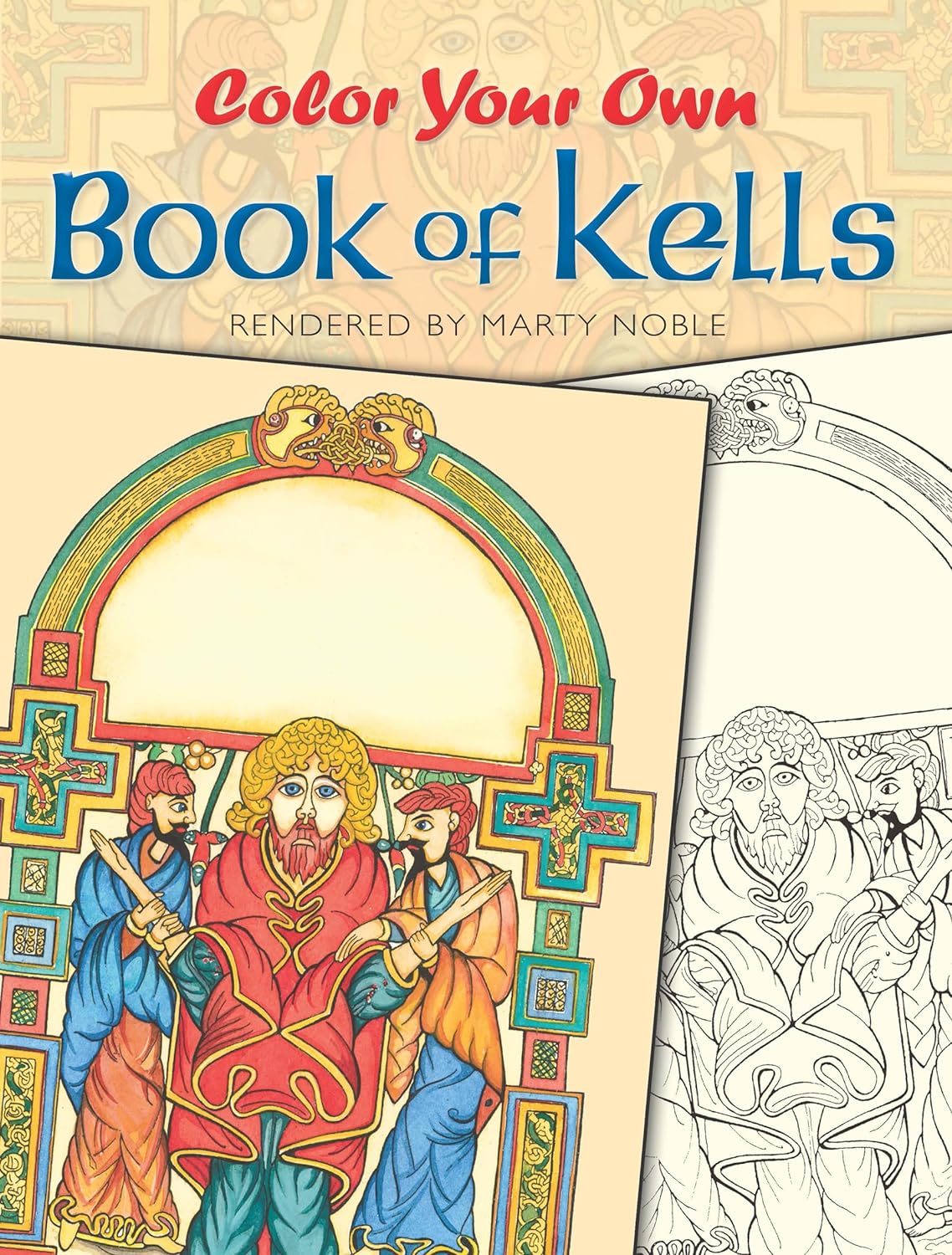 Color Your Own Book of Kells (Noble - staple-bound)