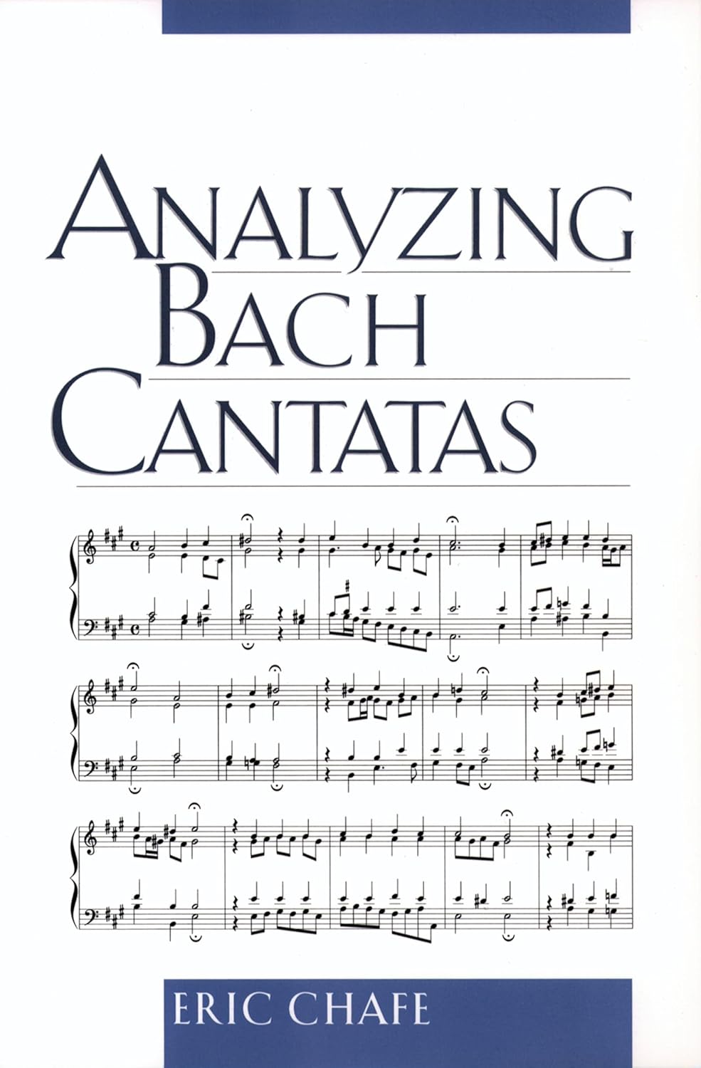 Analyzing Bach Cantatas (Chafe - paperback)
