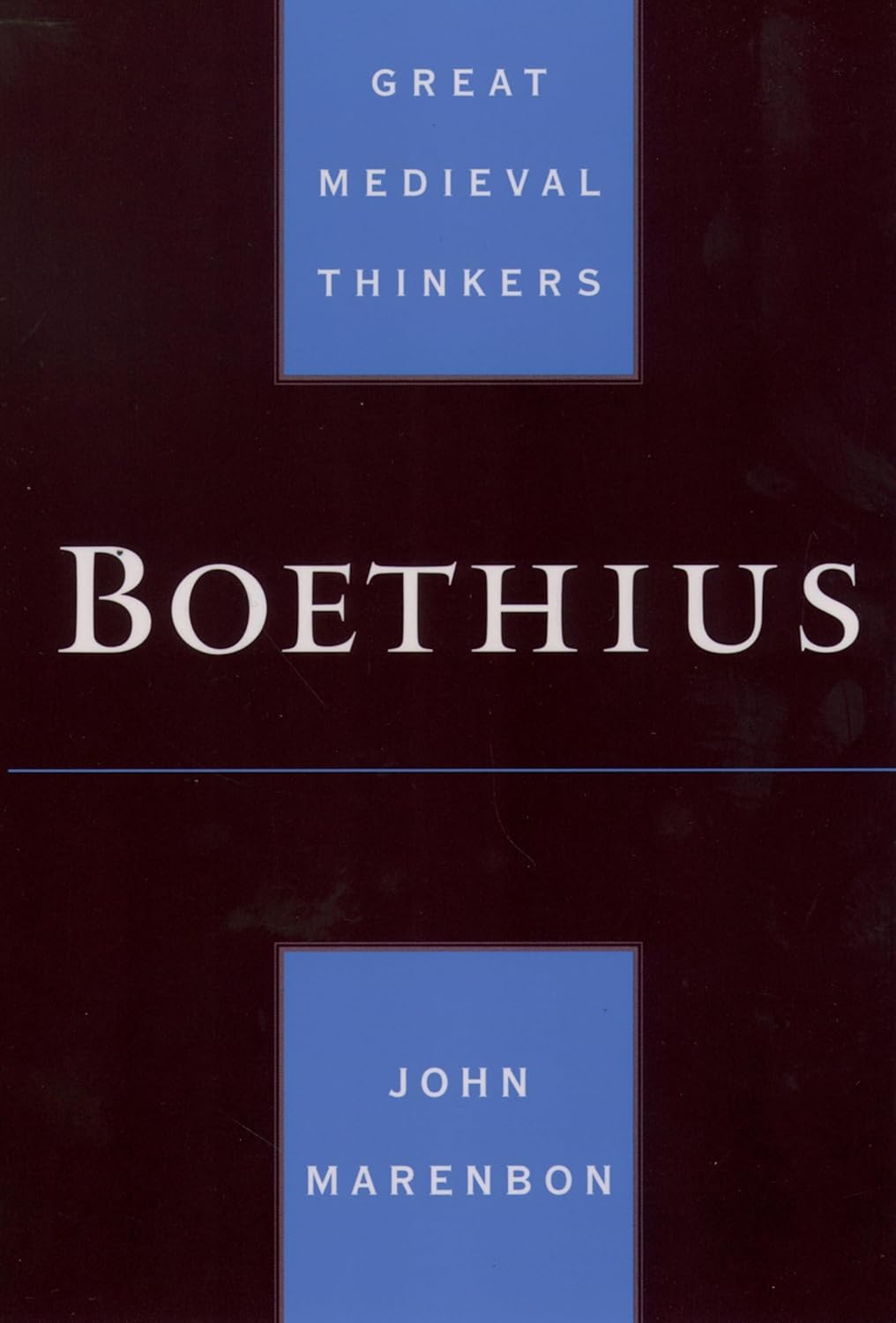 Boethius (Marenbon - paperback)