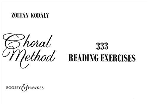 333 Reading Exercises (Kodaly - no readable spine)