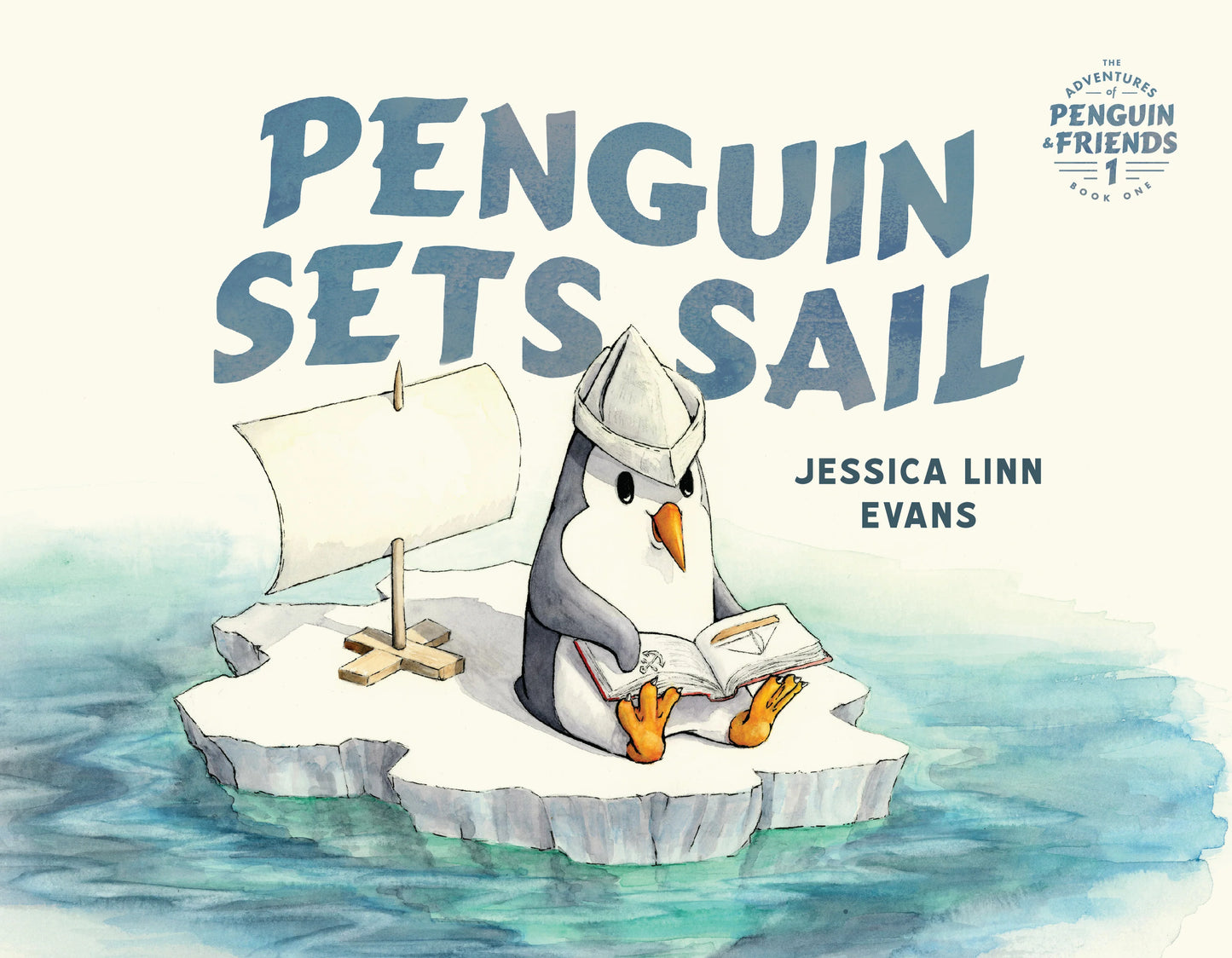 Penguin Sets Sail (Evans - 2025 hardcover)