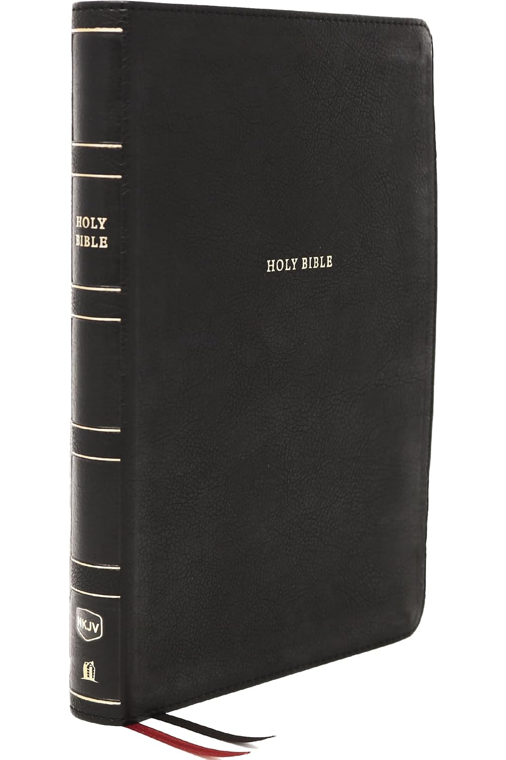 NKJV Thinline Bible (Leatherette, Black)