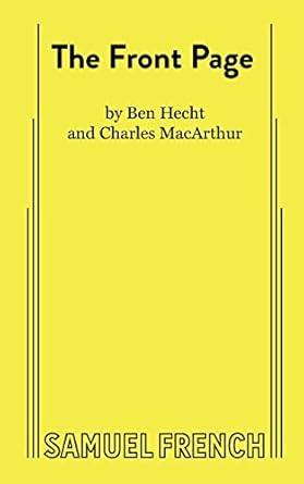 Front Page (Hecht - paperback)