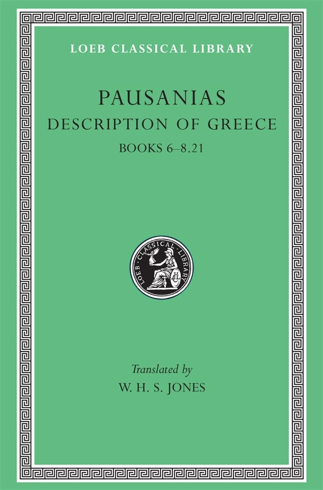 USED Description of Greece: Vol. 3 (Pausanias - Loeb 272)