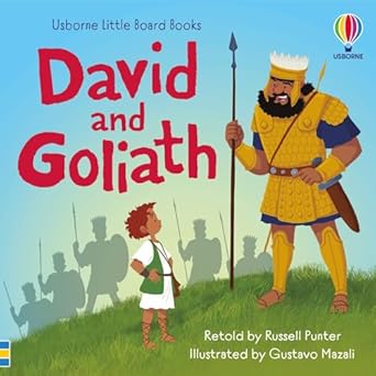 David and Goliath (Usborne board book)