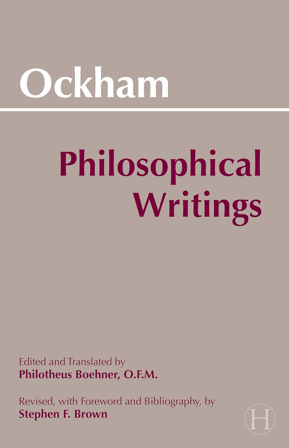 Philosophical Writings (Ockham - Hackett ed.)