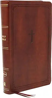 NKJV Personal Size (Large Print, Brown, Leatherette)