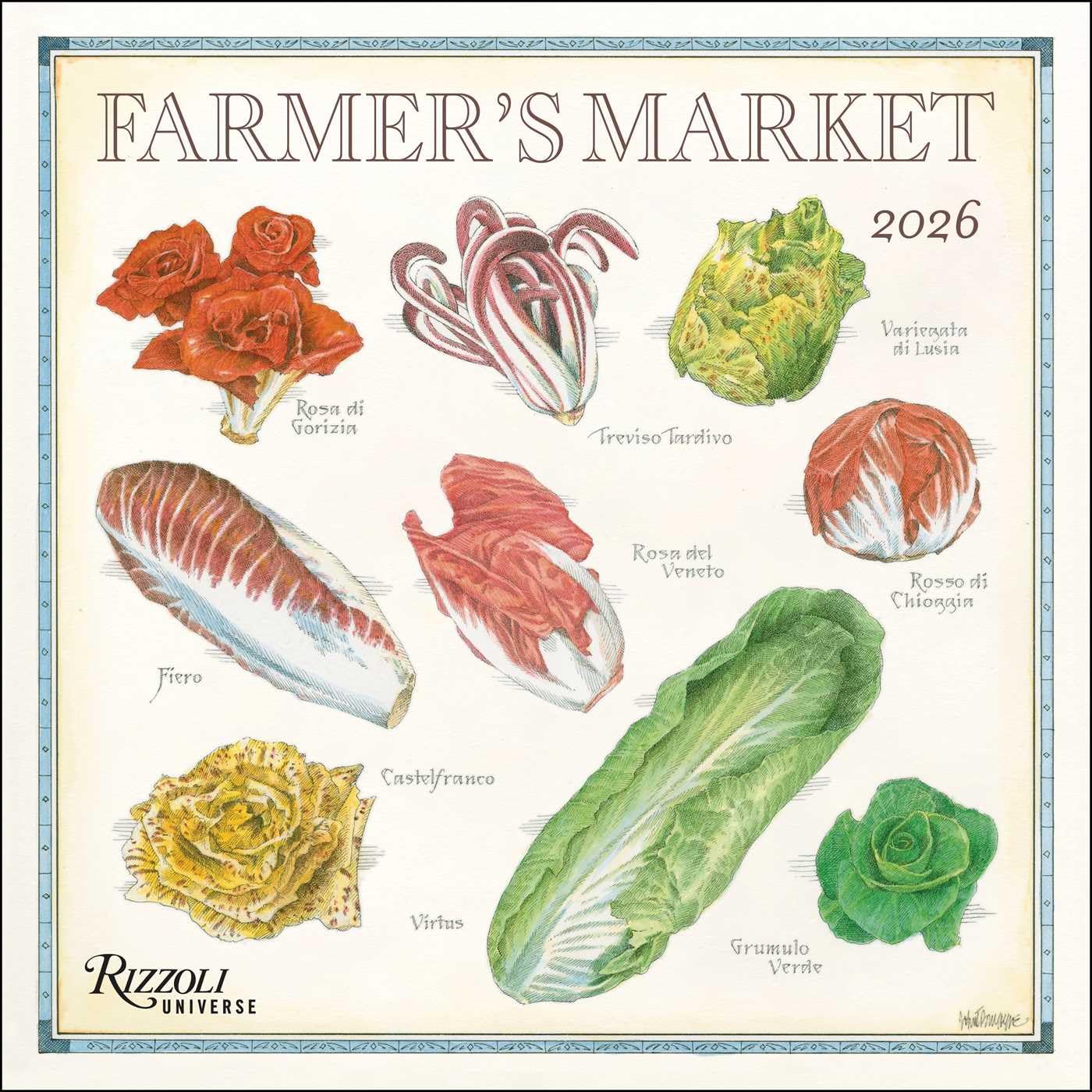 2026 Calendar: Farmer's Market