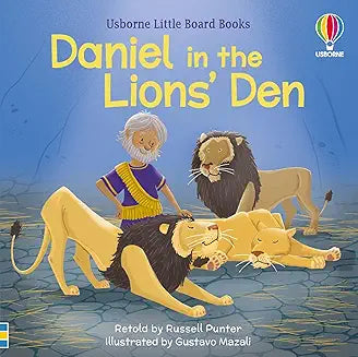 Daniel in the Lions' Den (Usborne board book)