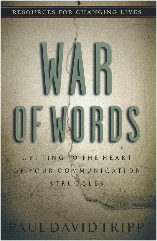 War of Words (Tripp - paperback)