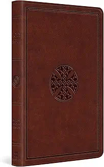 ESV Value Thinline Bible (Trutone, Brown, Mosaic Cross Design)