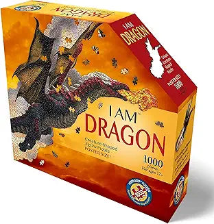 I am Dragon: Creature-shaped Puzzle