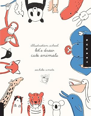 Illustration School: Let's Draw Cute Animals (Umoto)