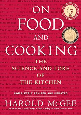 On Food and Cooking (McGee - hardcover)