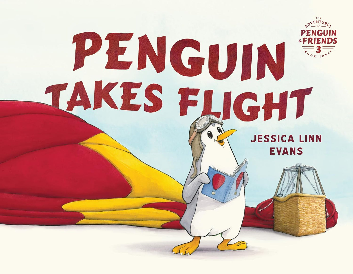 Penguin Takes Flight (Evans - hardcover)