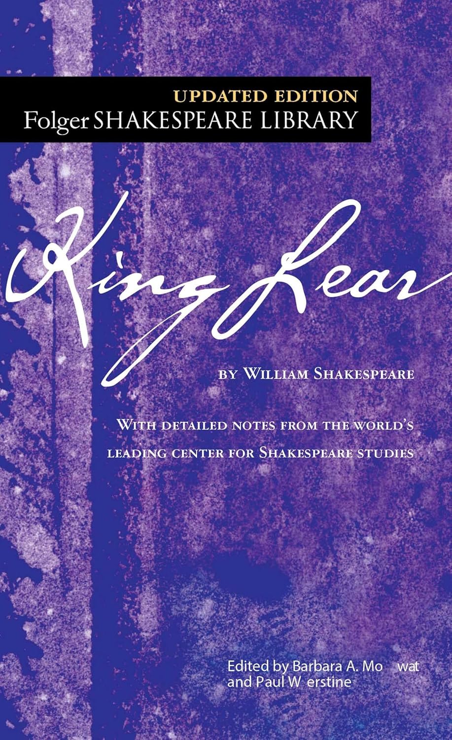 King Lear (Shakespeare - Folger trade pbk)