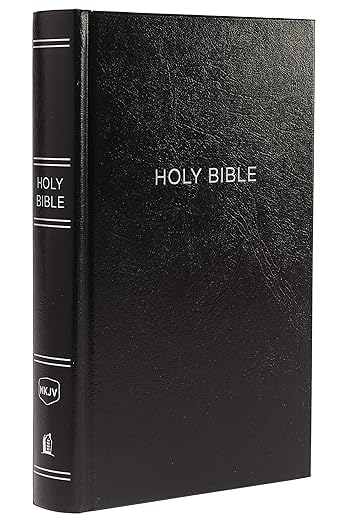 NKJV Holy Bible (Giant Print, Reference ed., Black, HC)