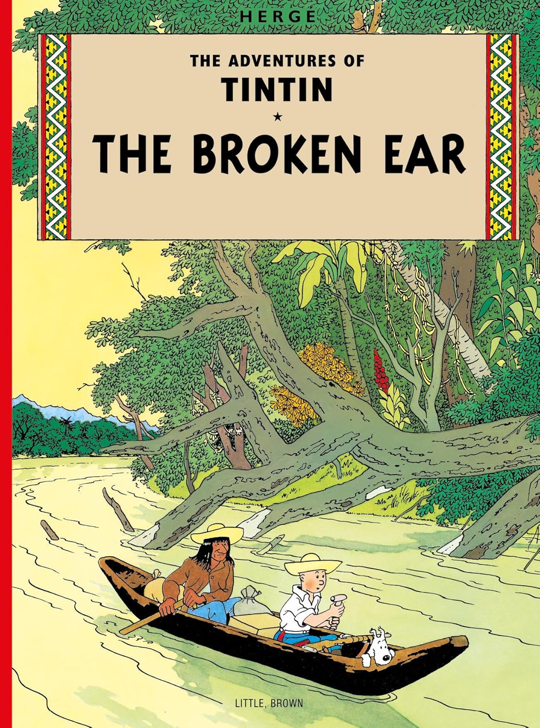 Tintin: Broken Ear (Herge - paperback)