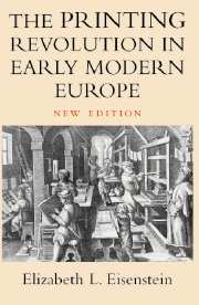 Printing Revolution in Early Modern Europe (Eisenstein - New ed.)