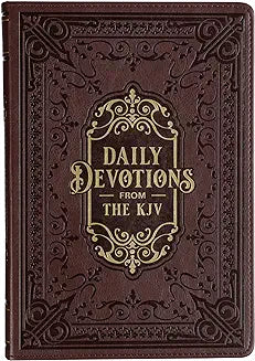 Daily Devotions from the KJV (flex-cover, leatherette)