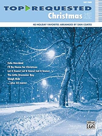 Top Requested Christmas Sheet Music (Coates - pbk)