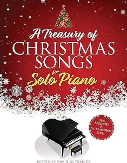 Treasury of Christmas Songs for Solo Piano (Dutkanicz - paperback)