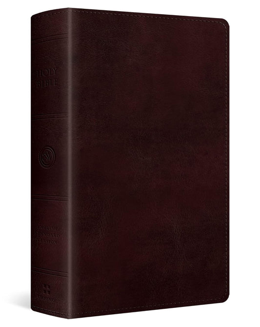 ESV Large Print Personal Size Bible (TruTone, mahogany)
