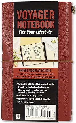Voyager Notebook (Burgundy)
