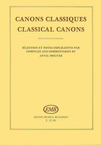 Classical Canons (Without Text) - 230 Solfeggio