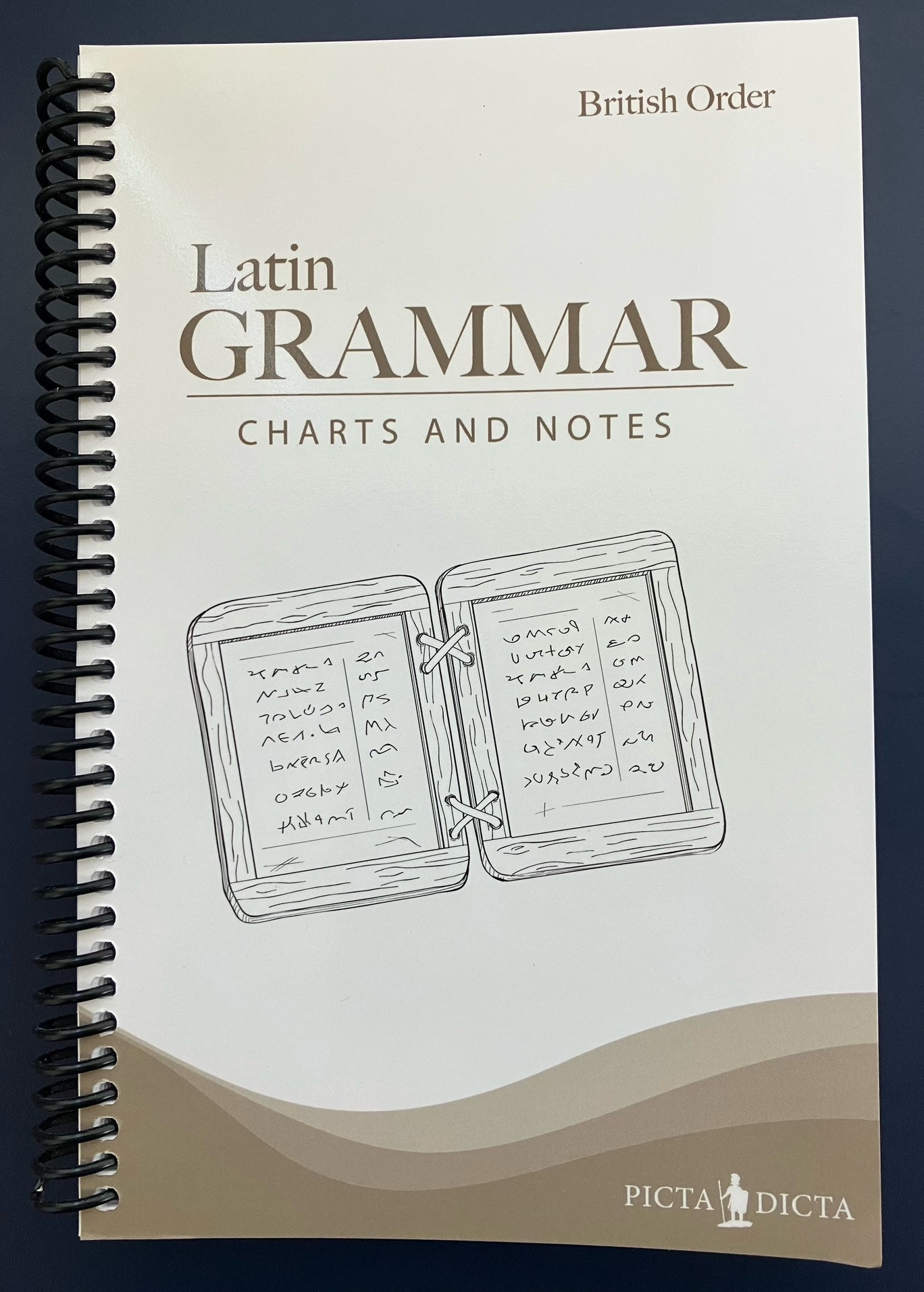 Latin Grammar Charts and Notes: British Order