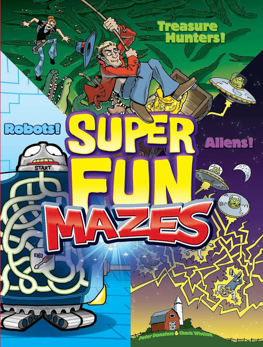 Super Fun Mazes (Donahue - paperback)