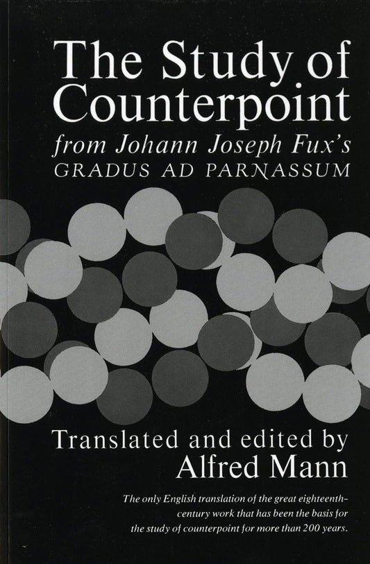 Study of Counterpoint (Mann - paperback)