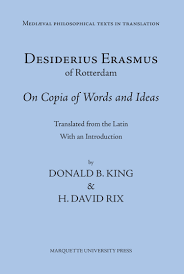 On Copia of Words and Ideas (Erasmus - paperback)