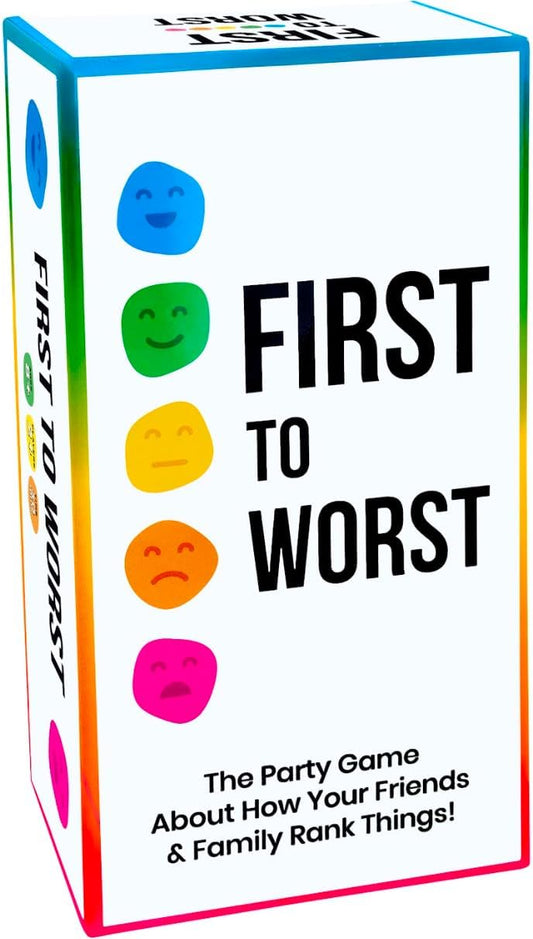First to Worst (party game)