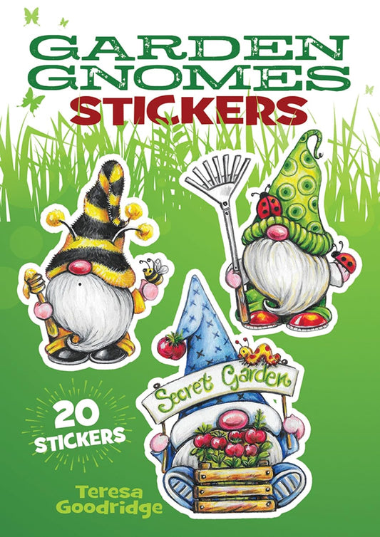 Garden Gnomes Stickers (Dover Mini)