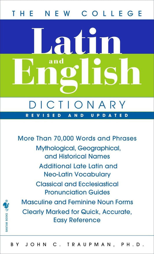 Latin & English Dictionary (Traupman - mm paperback)
