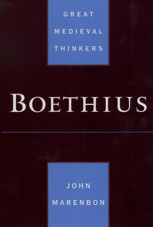 Boethius (Marenbon - paperback)