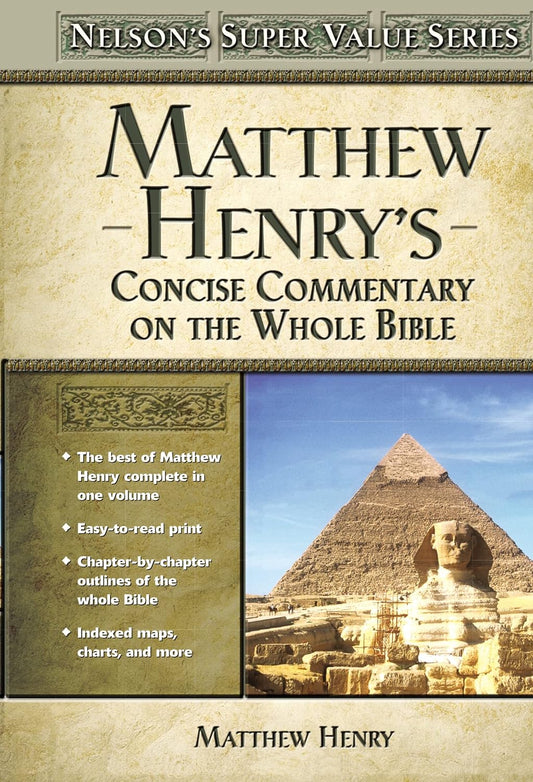Matthew Henry's Concise Commentary on the Whole Bible (HC)