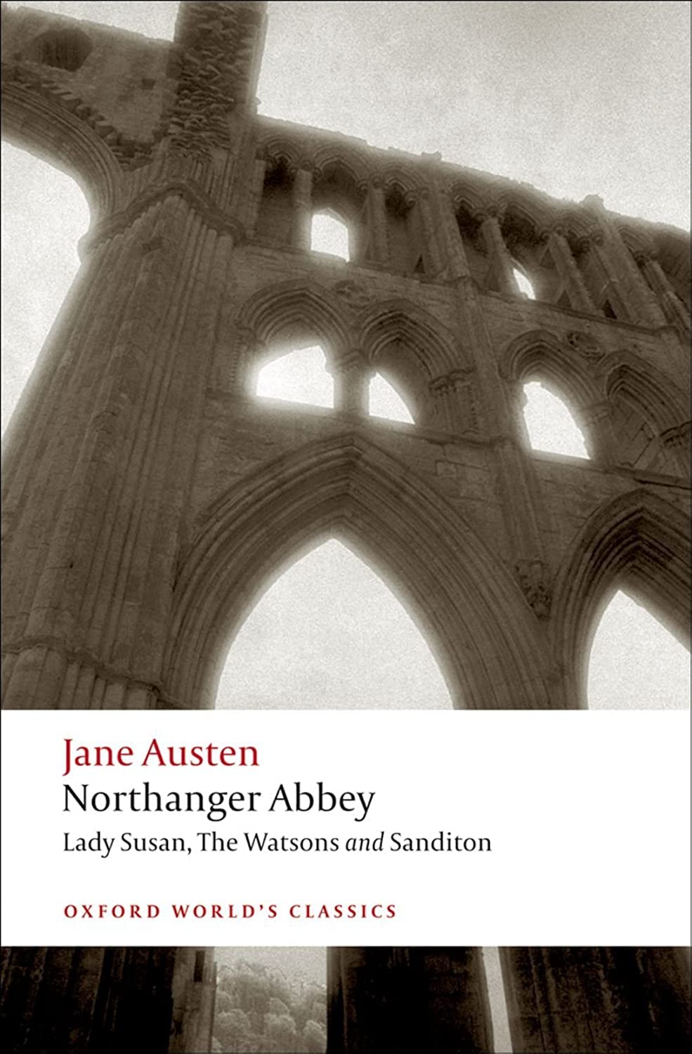 Northanger Abbey (Austen - Oxford paperback)